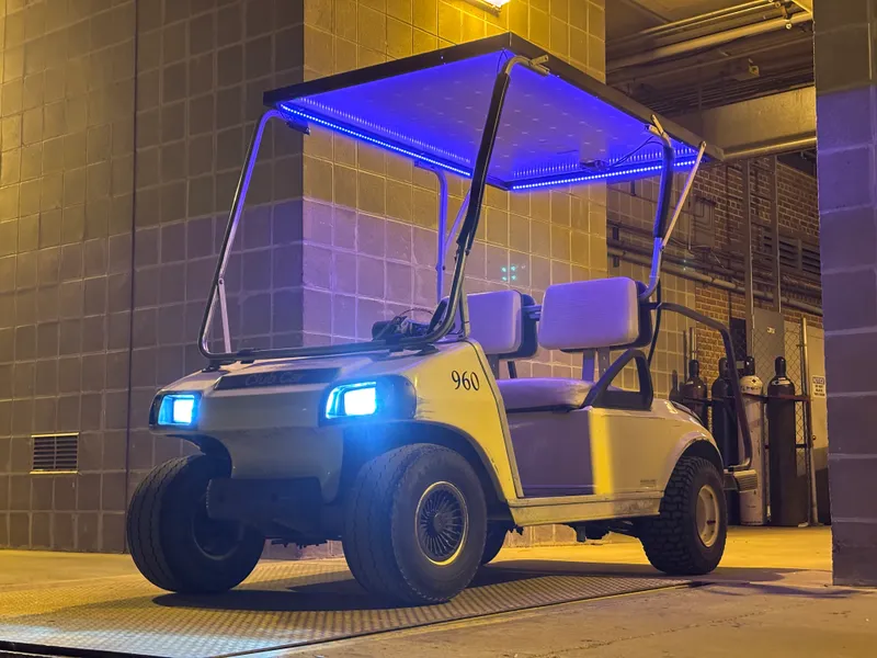 Autonomous Solar-Powered Golf Cart